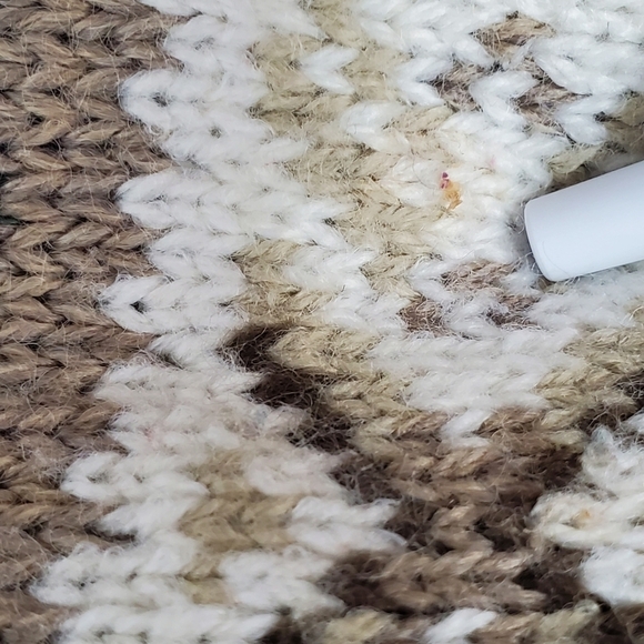 Dress Barn Geometric Pattern Turtleneck/Cowl Sweater- Women's- Size Medium - Picture 10 of 15